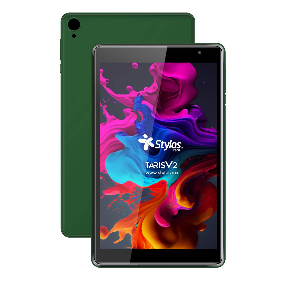 Tableta 8 pulgadas 2+32GB Verde con funda Stylos. STTA81V - Tableta 8 pulgadas 2+32GB Verde con funda Stylos. STTA81V -
